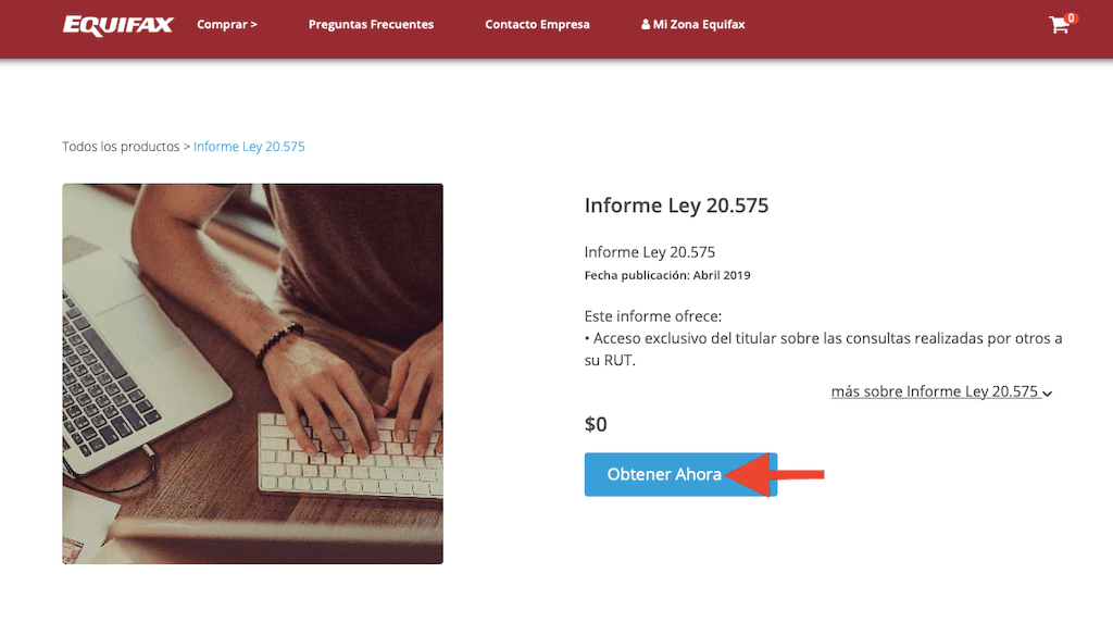 Cómo saber si estoy en Dicom con mi RUT paso 1