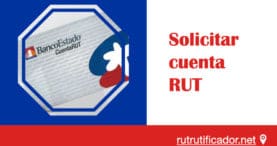 Solicitar cuenta RUT