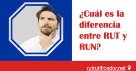 cual es la diferencia entre RUT y RUN