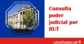 Consulta poder judicial por RUT