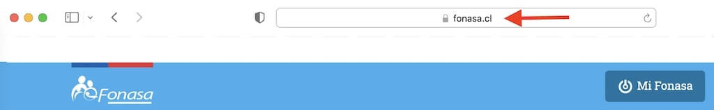 como saber si estoy en FONASA con mi RUT paso 1