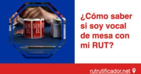 como saber si soy vocal de mesa con mi rut