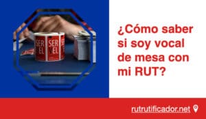 como saber si soy vocal de mesa con mi rut