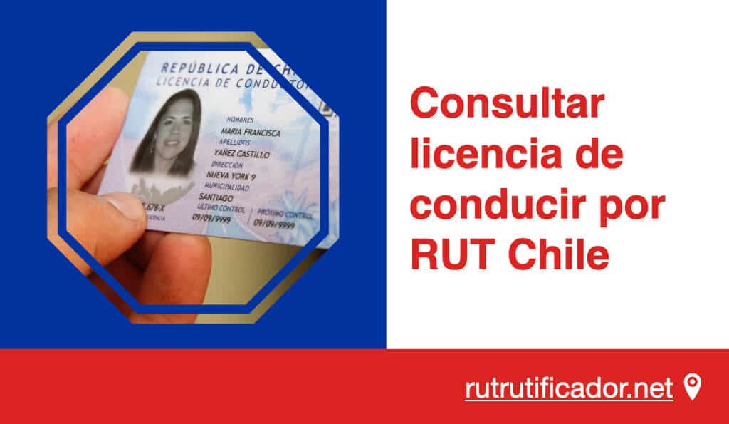 Consultar licencia de conducir por RUT Chile