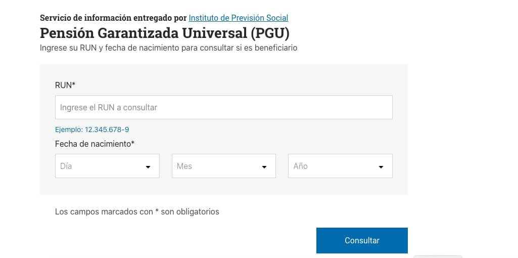 beneficiario pgu revisar