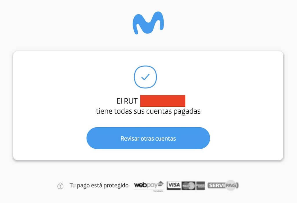 como saber si tengo deuda en movistar con mi RUT paso 4
