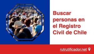 Buscar personas en el Registro Civil de Chile