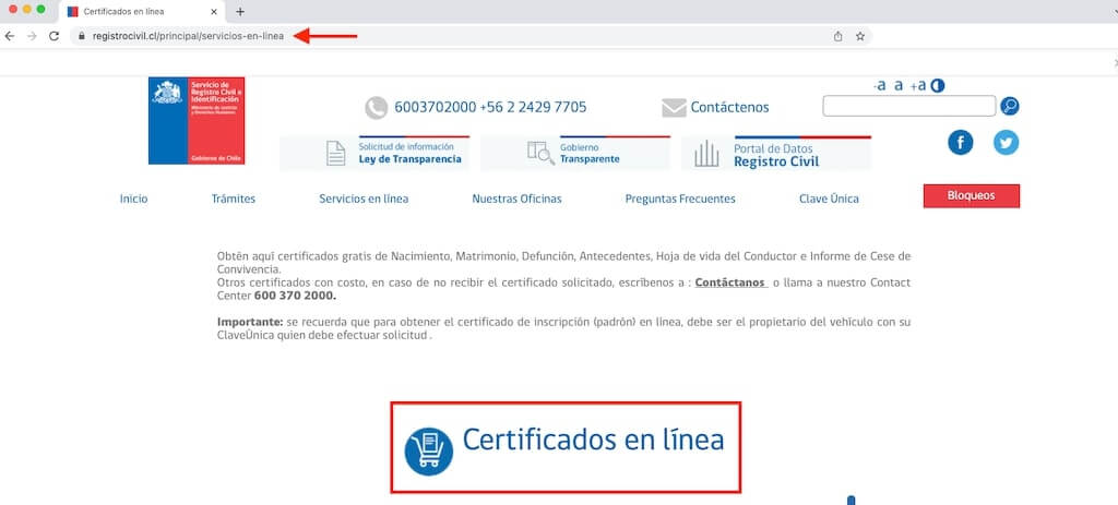 como obtener certificado de anotaciones vigentes online paso 1
