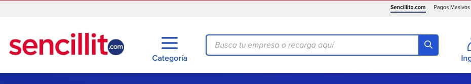 Sencillito pagar cuentas