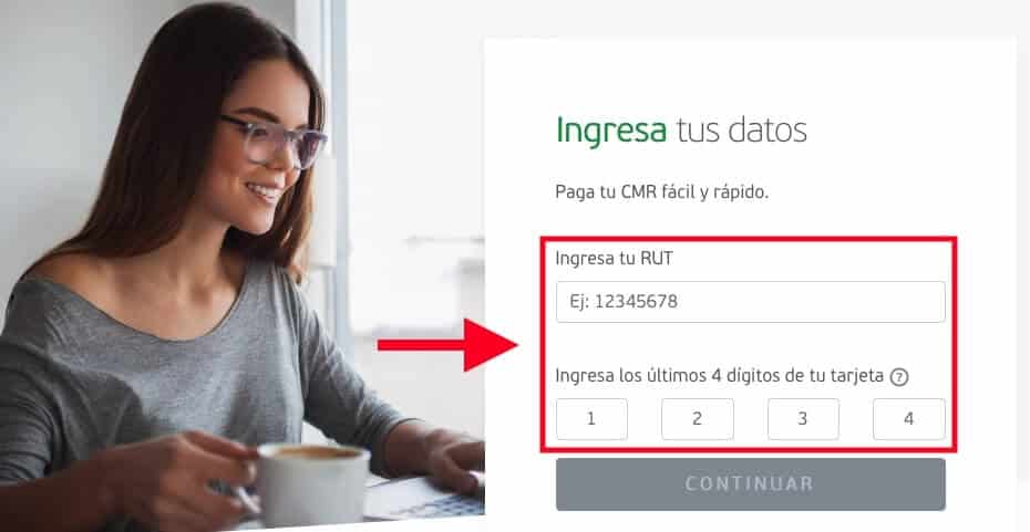 pagar falabella solo con rut sin clave