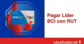 Pagar Lider BCI con RUT