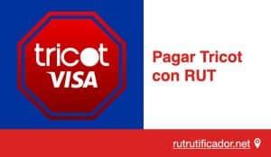 Pagar Tricot con RUT