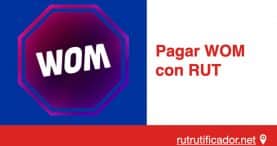Pagar WOM con RUT