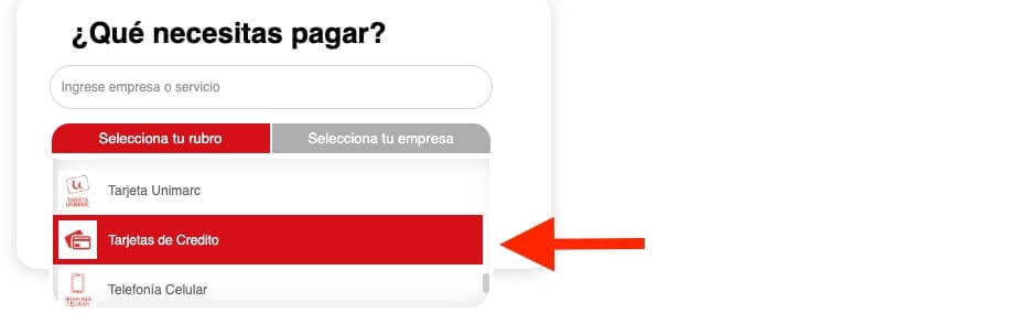 pagar hites en unired paso 2