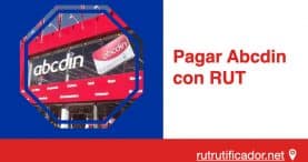 Pagar Abcdin con RUT