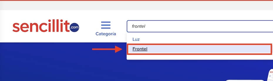 Pagar Frontel en Sencillito paso 3