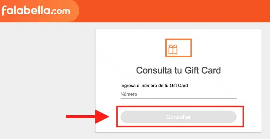 gift card falabella online