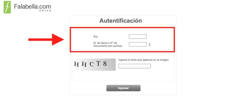 buscar boleta falabella por rut