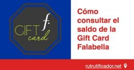 Cómo consultar el saldo de la Gift Card Falabella