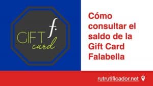 Cómo consultar el saldo de la Gift Card Falabella