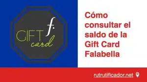 Cómo consultar el saldo de la Gift Card Falabella