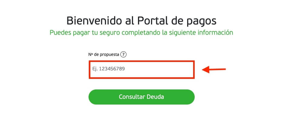Como pagar seguro Falabella con RUT online paso 2