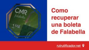 Como recuperar una boleta de falabella