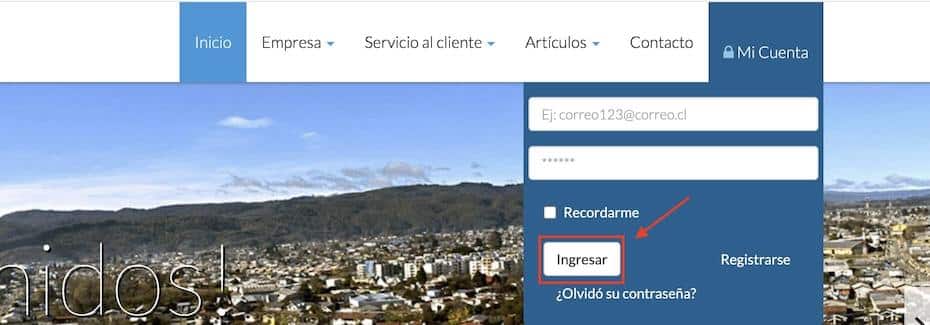 pagar Aguas Décima desde la sucursal virtual paso 4
