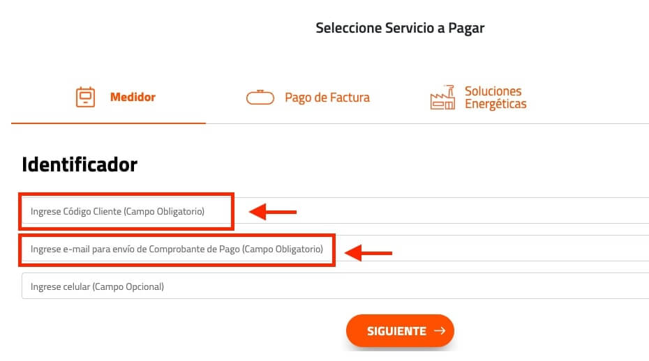 pagar Abastible sin clave ni contraseña paso 3