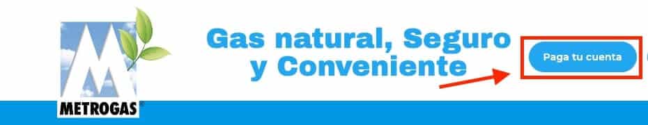 pagar Metrogas sin clave ni contraseña paso 2