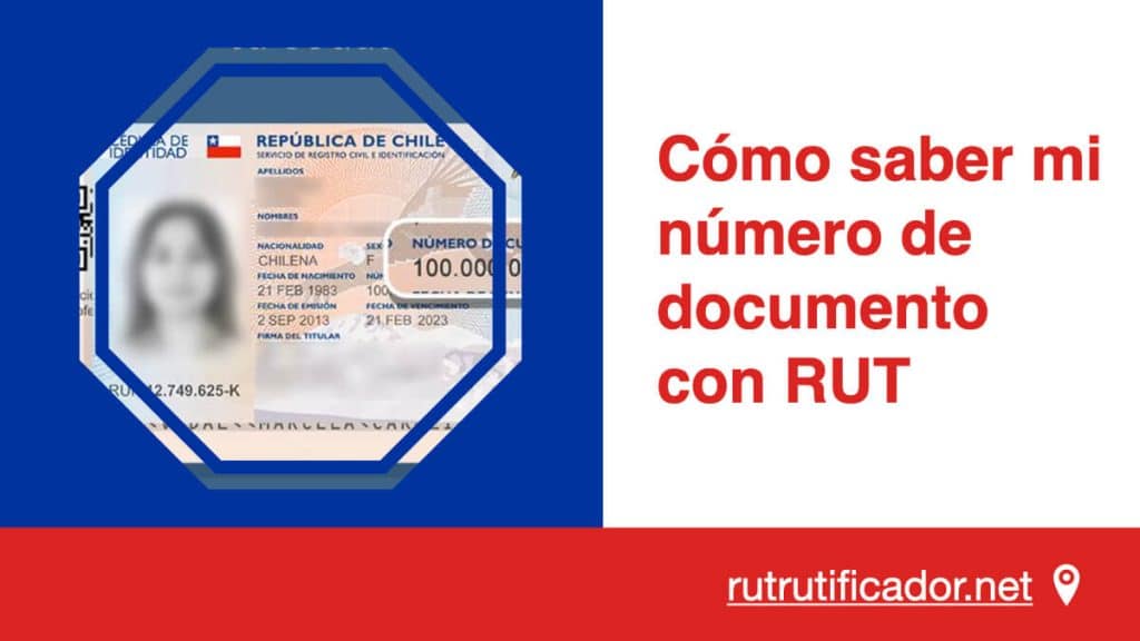 Cómo saber mi número de documento con RUT